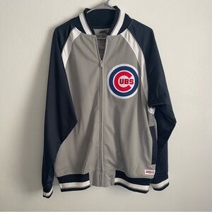Chicago Cubs Cubbies Wrigley Field W 2016 World Series baseball zip track Jacket